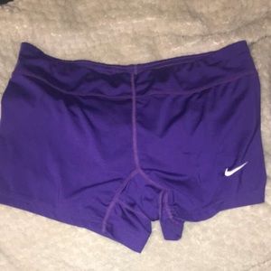 Purple Nike Performance Spandex